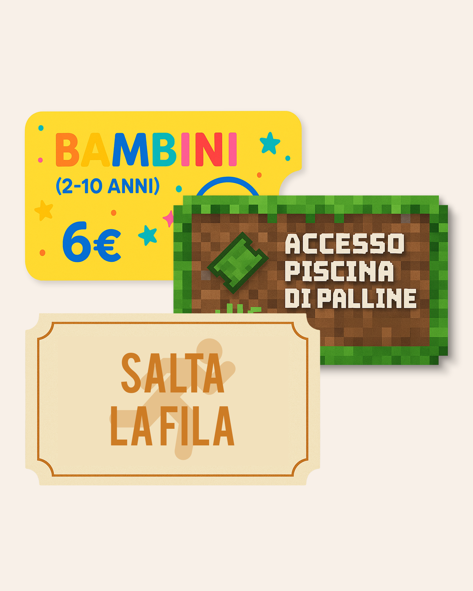 Bambini + Palline + Salta la Fila