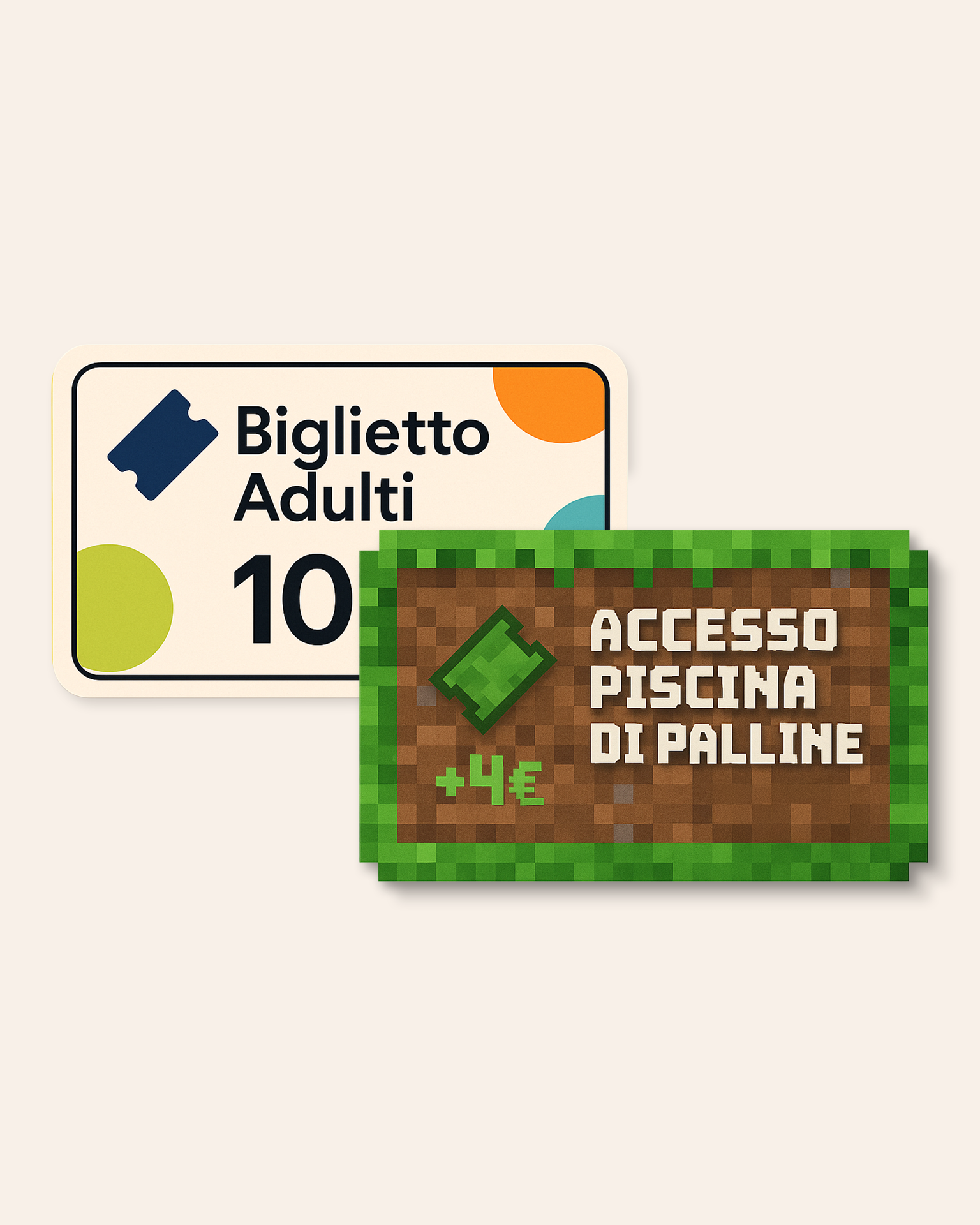 Ingresso Adulto + Palline