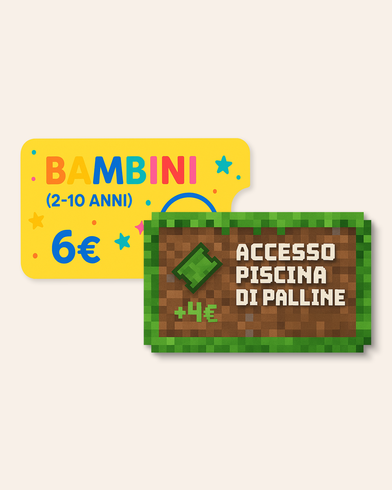 Ingresso Bambino + Palline