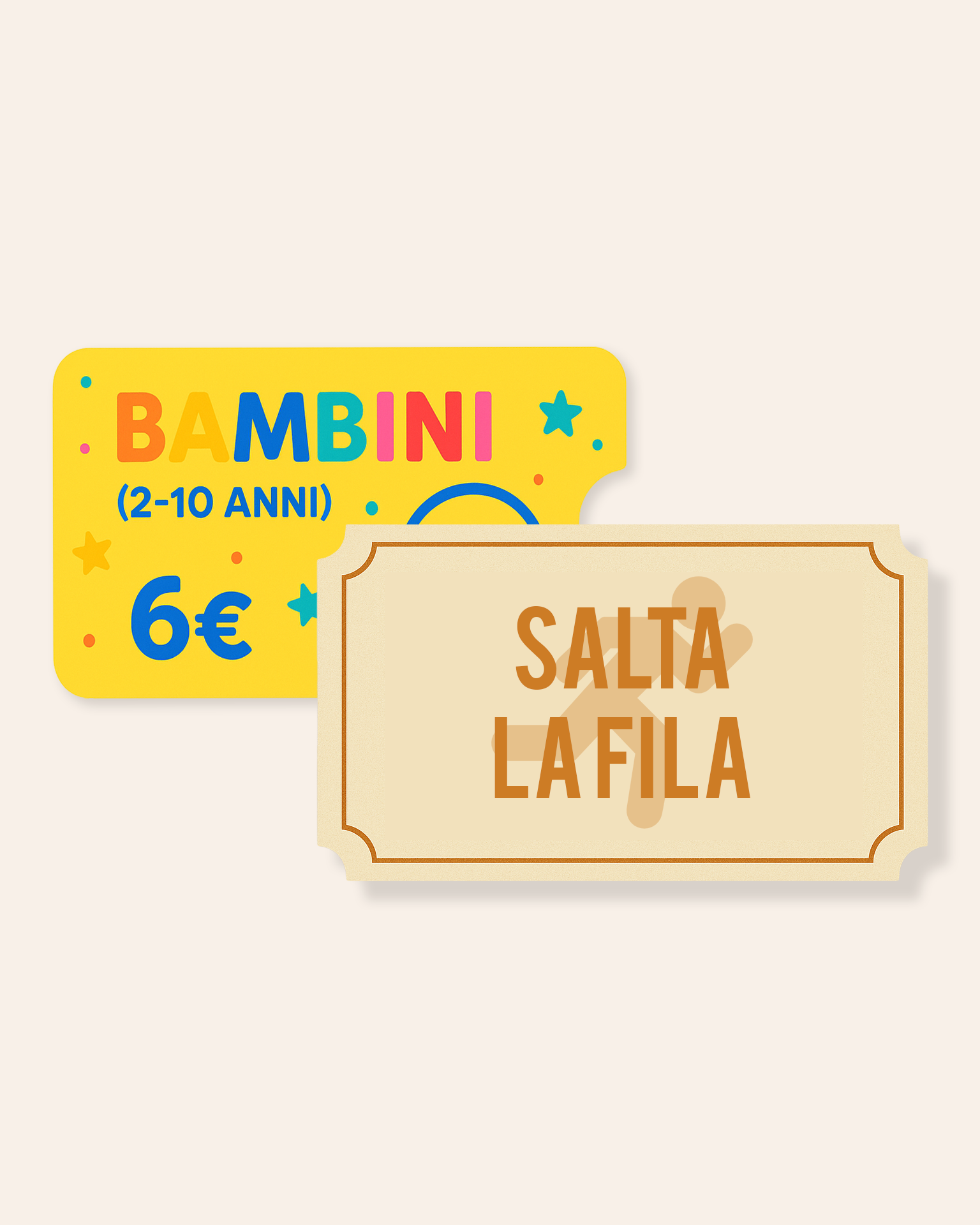Bambini + Salta la Fila